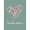 JAM Paper Nature Design Blank Sympathy Cards Set, 36ct.